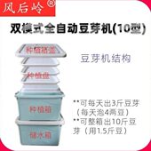 神器模多功能双岭绿豆全自动芽商用家用后黄豆芽机式 自制风豆芽机