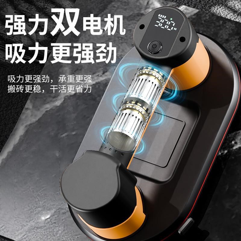 双电机电动吸盘真空气泵自吸数显吸盘玻璃瓷砖W重型搬运神器