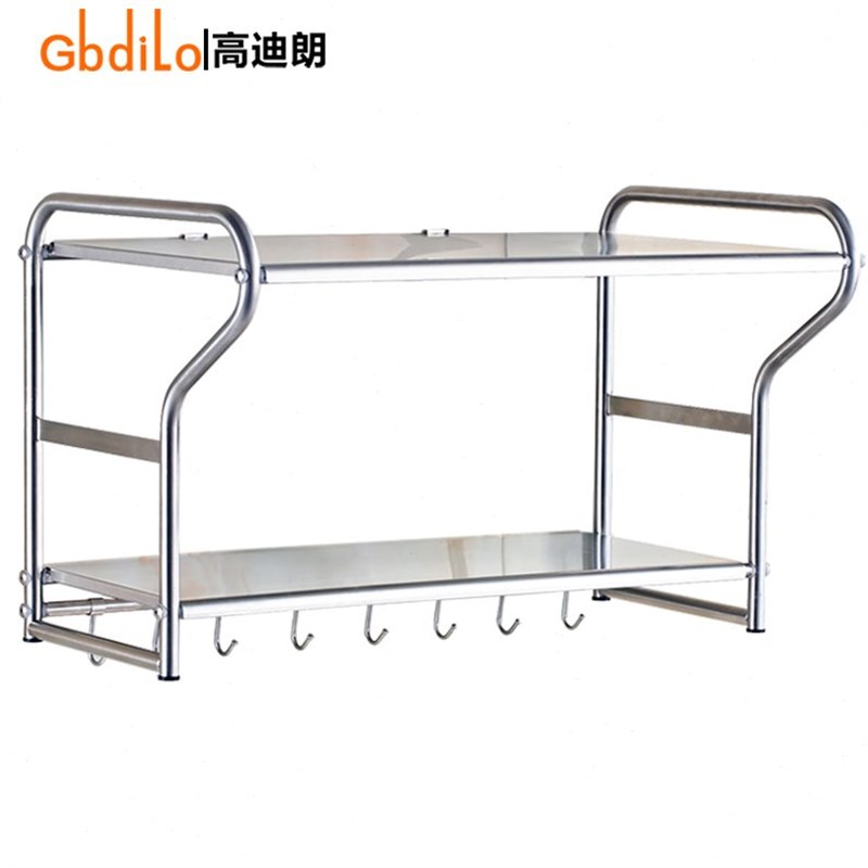 调味料烤箱架微波炉架储物架壁挂筷架架子厨房放不V锈钢置物架刀