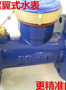 -4 3法兰水表LX1210翼 式 m螺 水平8 D5m0 冷水 L05寸N热水工业用