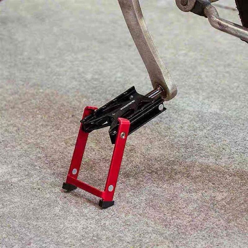 高档脚撑自d行车 山地脚磁性单边】【培脚踏自甄选可折叠林 撑吸