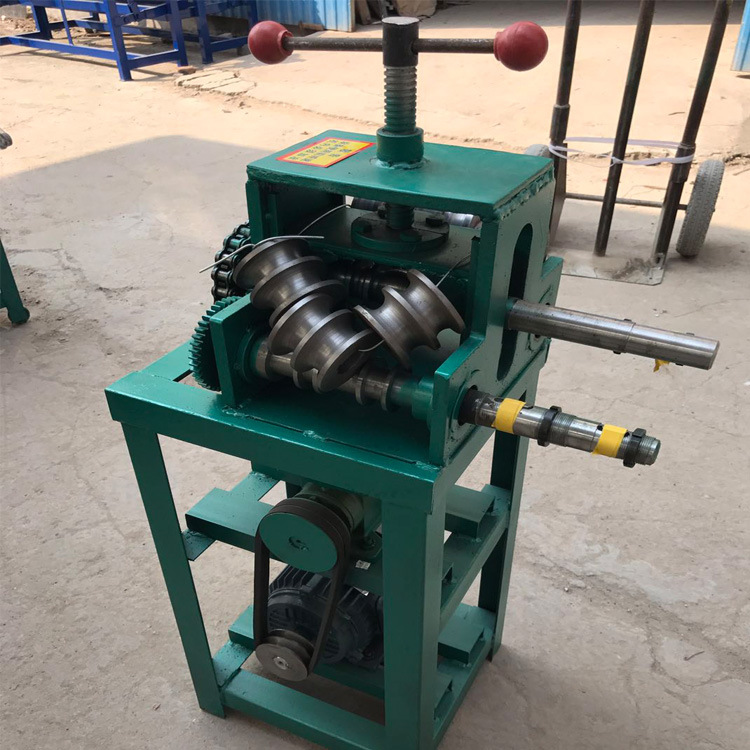 76型电动弯管机 多功能小型折弯器 方管圆管加重大棚钢管折弯机