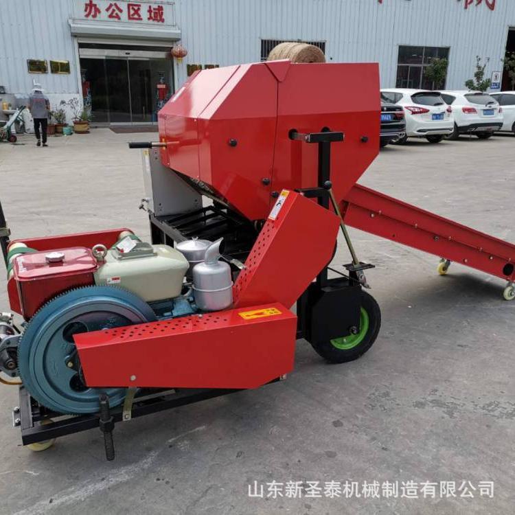 全自动夹膜断膜打捆包膜机青饲料打捆包膜机打捆包膜机