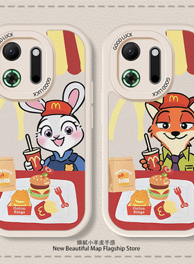 疯狂动物城2适用oppok13Turbo手机壳k13X新款k12x卡通情侣潮流K11小羊皮k10PROK10活力版防摔全包硅胶保护套