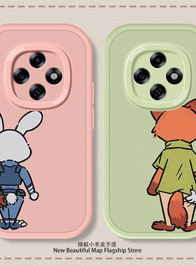 疯狂动物城2适用OPPOA6Pro手机壳a6GT新款A6i背影朱迪A5活力小羊皮5GA35g防摔58全包57硅胶56情侣保护套55