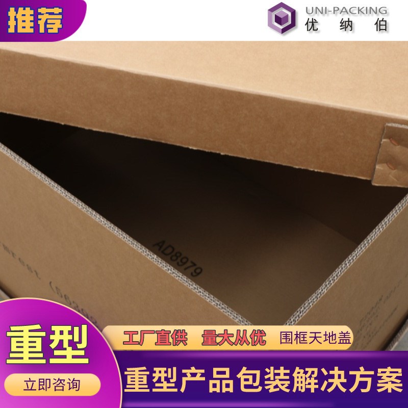广东重型包装纸箱m厂家 大件民用家具包装箱 汽车零部件包装箱