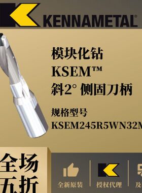 度肯纳斜侧固TM24模块K原装钻SEAL5KE刀柄R5AMN32NNE杆化W2皇冠M