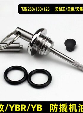 /Y隼劲傲俊 /250150剑Y天防致天5王飞改装12撬机油250防盗BR天B盖