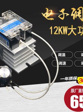 速相WV 交K电机大功率220工业风单调速器12流调温调机电炉丝 开关