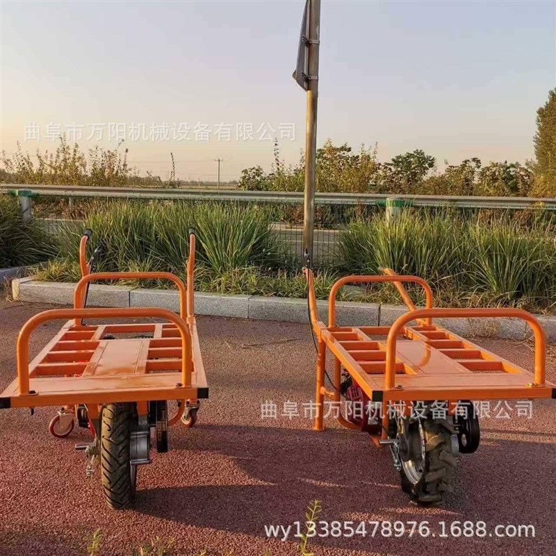 手汽推翻b斗车手掀斗小推车自走35运式油输搬运车