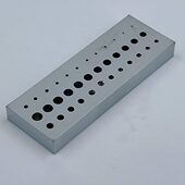 修表工具 修表 36墩 大号冲 铁钢板孔板冲座座铁板板方