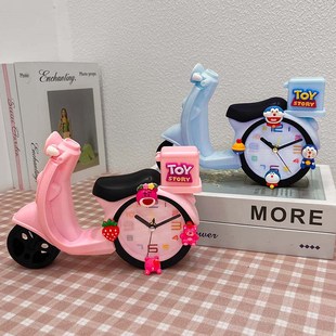 床头闹钟强力叫醒可爱卡通创意学生专用起床N神器超响宿舍桌面时