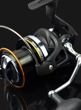 型海艾轮水0渔轮SD特緢远投纺车轮海钓摇臂0轮金属超大10铂防0