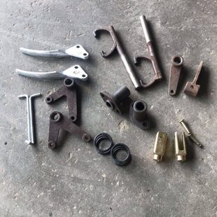 转 套拉杆转15农用1叉接头向拨扶向拖拉机轴沭河手柄1手摇臂10