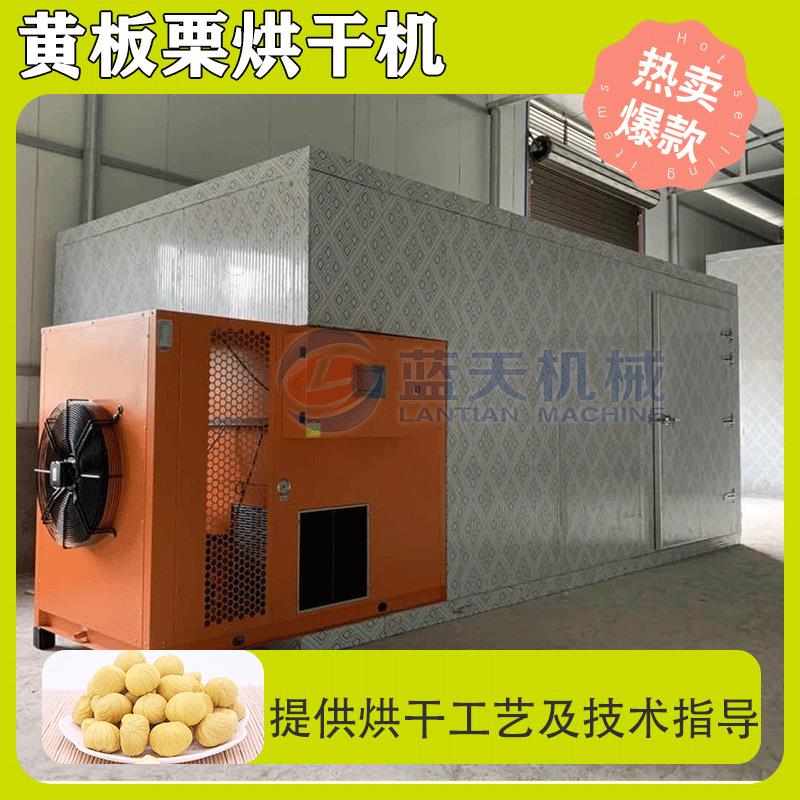 大型板栗烘干机 板栗仁栗子栗果烧生物颗粒烘干房 黄板栗烘干设备