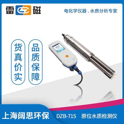 上海DZB-715型便携式原位水质检测仪实验室多参数水质分析仪