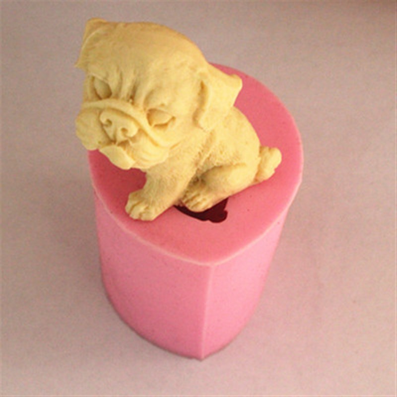香皂模具 肥皂模具 硅胶s模具 肥皂模 蜡烛模具 沙皮狗C1046
