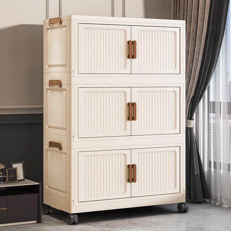 【桃桃甄选】收纳柜五斗柜塑料柜加厚储物J柜置物客厅家用床头NF1