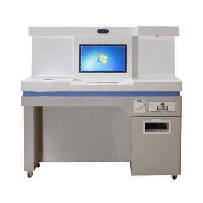 智能政务服务工作台银行社保便民大厅操作台多功能自助终端一体机