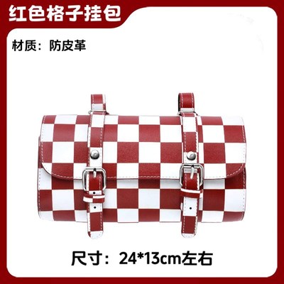 爱玛Q5装饰电动车红色改造小配件手机支架复古灯罩挂钩贴纸后备箱