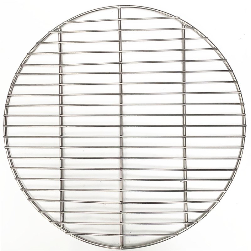 不锈钢圆形烧烤网加粗压肉帘子烤片蒸锅篦子烤肉篦子熏肉烧烤网片