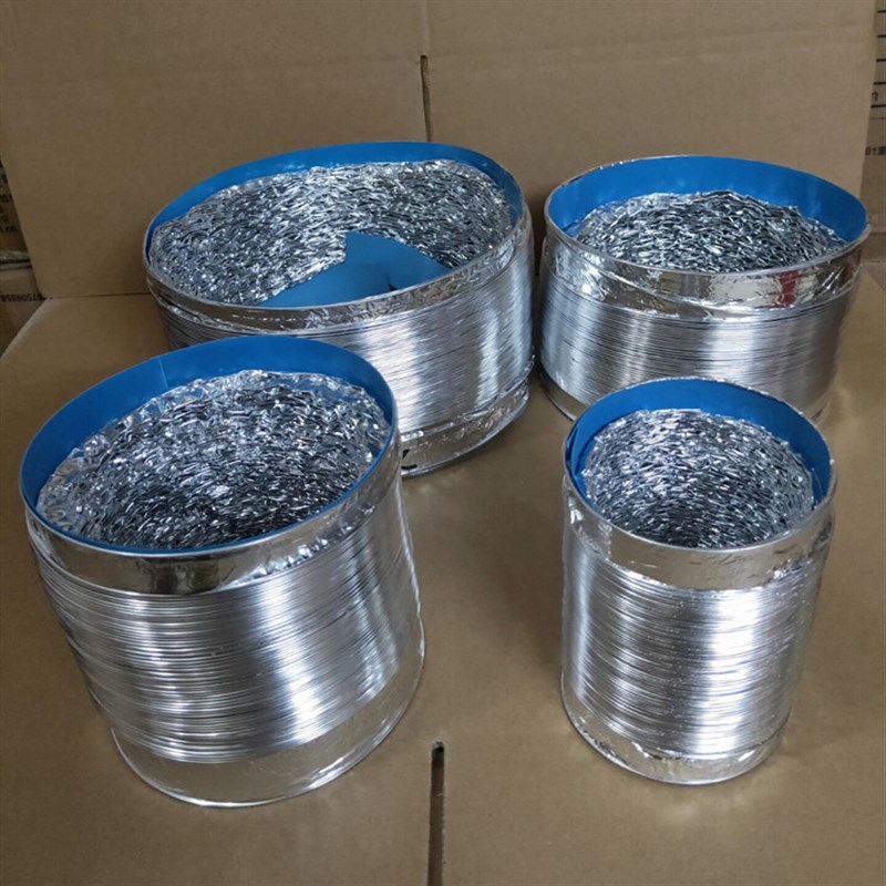 厨房吸抽油烟机卫生间排气扇浴霸排烟管铝箔伸缩软管排气管排风管