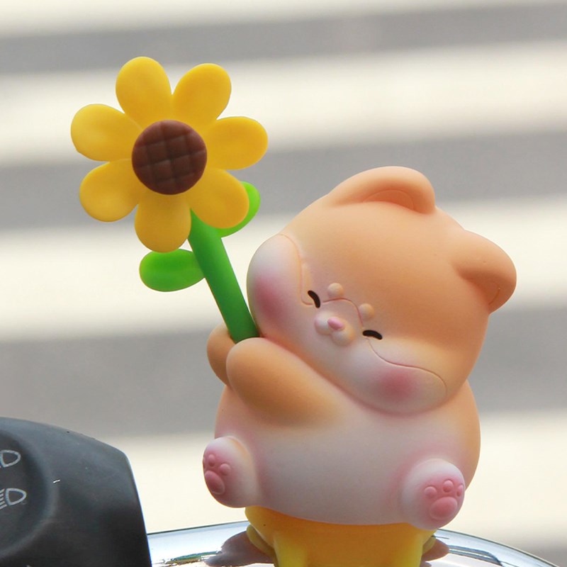 电动车装饰风扇自行车小配饰可爱儿童婴儿车挂电瓶车摆件风车车载