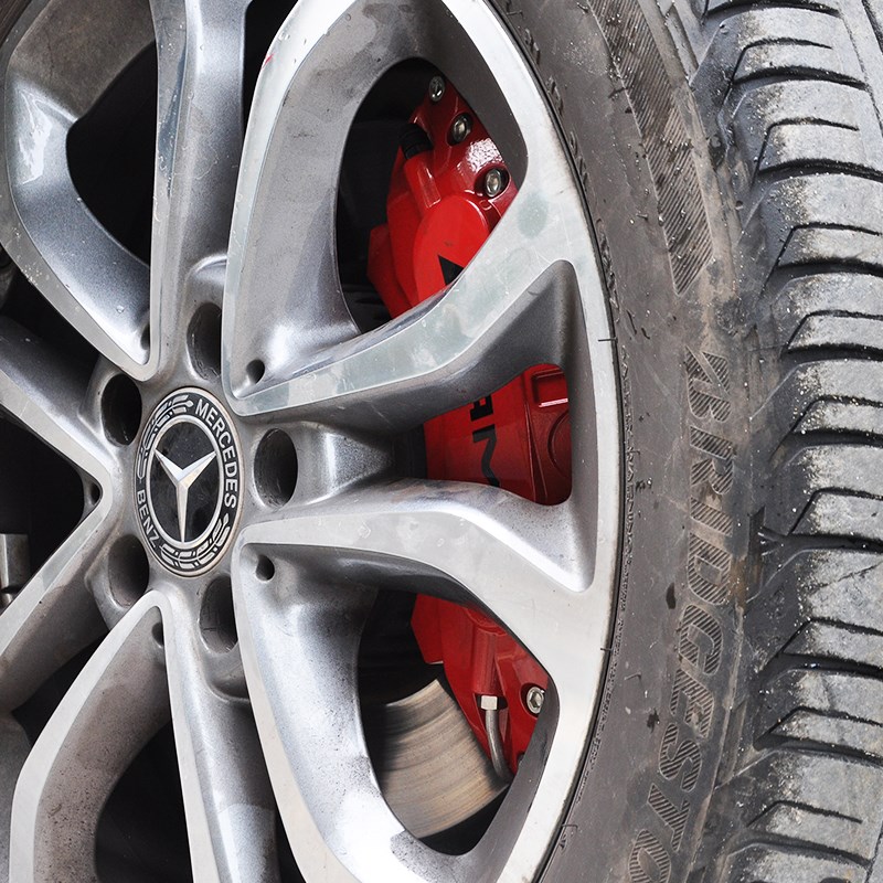 适用宾士卡钳罩GLC300L/GLB/GLA/A级C级E级改色煞车卡钳套改装AMG