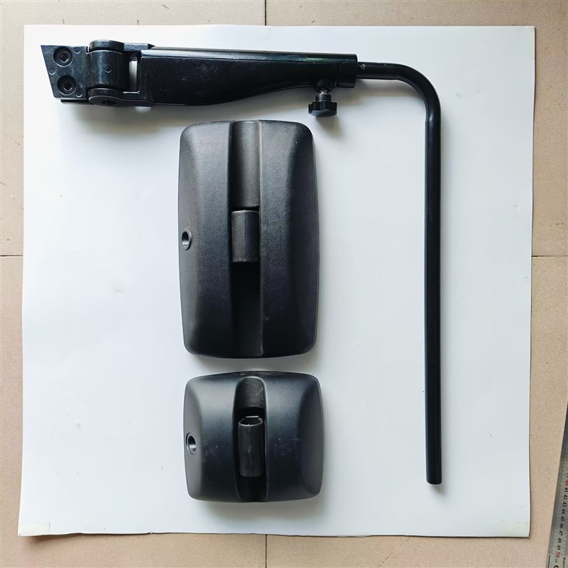 【】农用拖拉机卡车改装可伸缩倒车镜总成迪尔欧豹