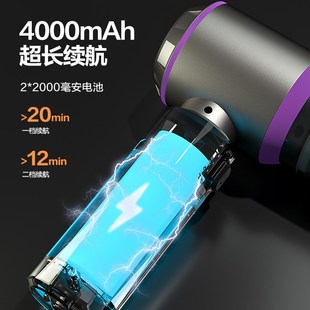 得力车载吸尘器大吸力车用无线手持小型吹吸一体机两用汽车家用品