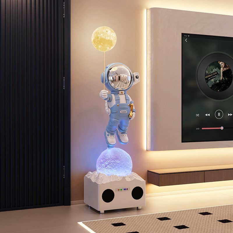 太空人太空人客厅落地摆件电视柜旁边沙发旁大型装饰k歌家庭音响