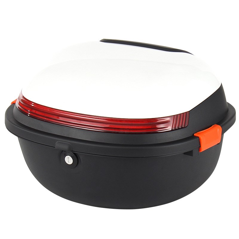 电动车后备箱电瓶车后尾箱适用雅迪爱玛台铃通用靠背大容量储物箱