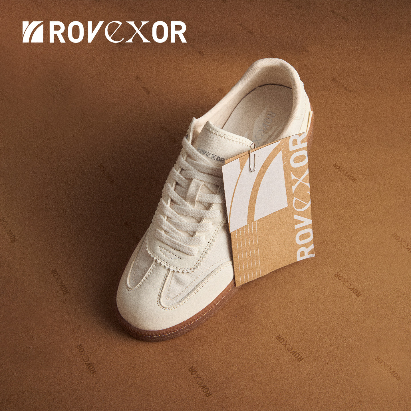 ROVEXOR 2#跑道｜26春夏新品多巴胺色尼龙多材质男女款厚底德训鞋