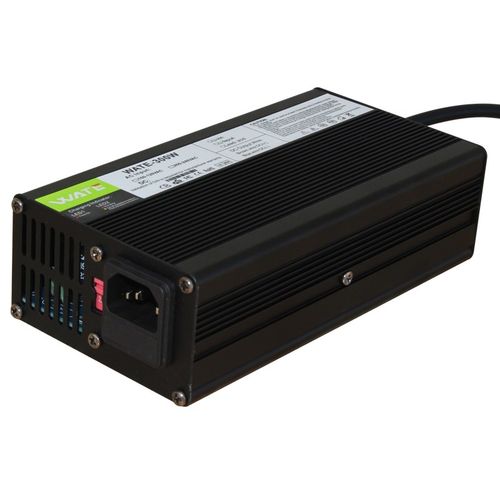 33.6V9A 10A充电器 8S 用于29.6V锂电池 智能 铝壳 带风扇 开关