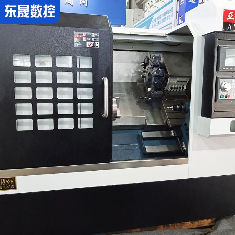 济南数控车床落地式全自动复合数控车床动力刀塔数控机床