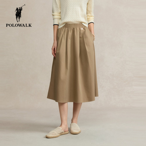 POLOWALK秋季新品女装A字半身裙