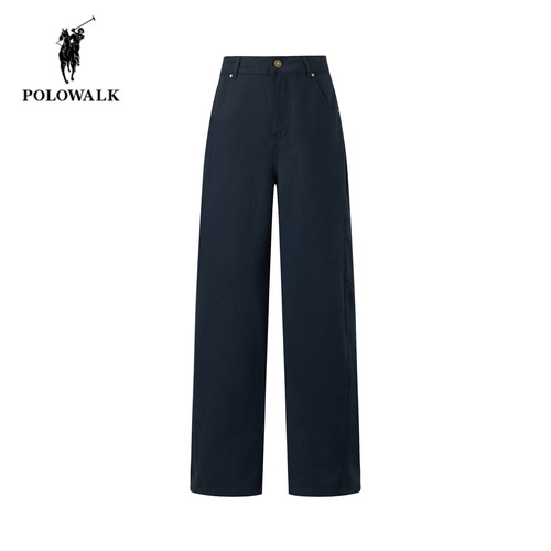 POLOWALK春夏新品直筒显瘦休闲裤