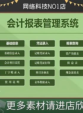 专业内外账会计记账软件丁字账记账凭证录入打印功能全性价比高