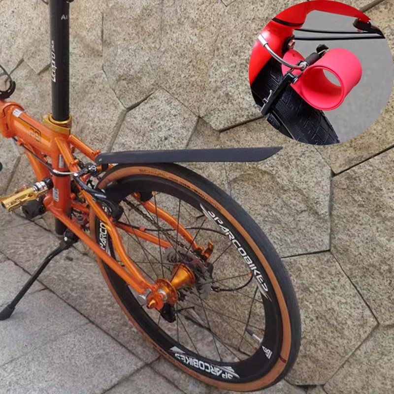 折叠自行车挡泥板伸缩泥瓦山地车泥除大行K3PULSP8D7D8P8卷式泥板