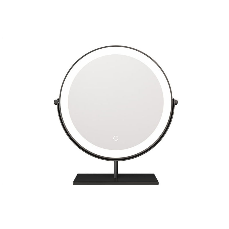 高清化妆镜智能大圆镜带led灯桌面台式梳妆镜补光灯梳妆台镜子