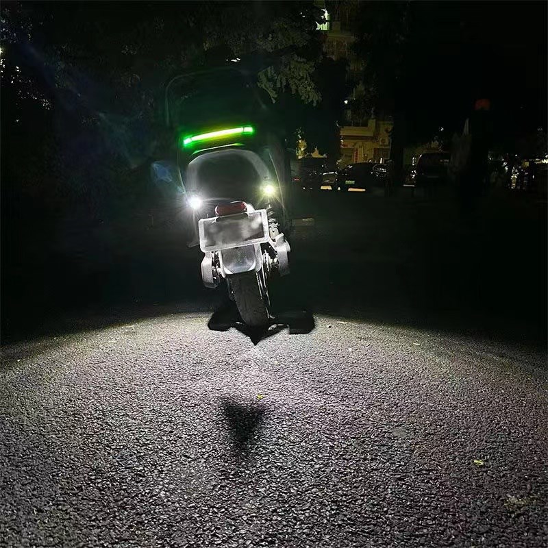 九号电动车F系列NZmix飞机灯行车呼吸刹车爆闪领航灯无损安装