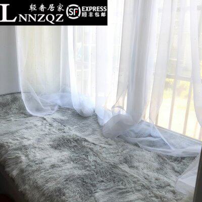 可爱卧室小毛毯网红落地窗垫阳台坐垫飘窗垫窗台垫子四季通用定做