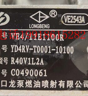 25vEVE油泵11E43/25154喷0泵口E/25R43龙油泵VE龙龙A10口/2513