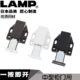 蓝珠免门拉手lamp柜门反弹器普碰弹簧开关磁吸柜门开碰碰中型衣橱