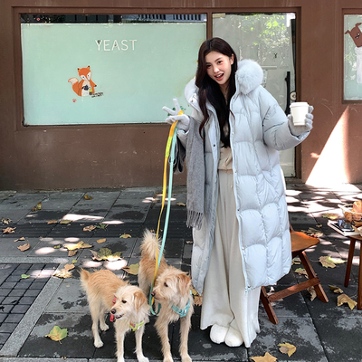 苏九儿羽绒服女款冬季2025新款中长款超好看今年流行爆款长款外套