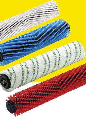 BR40洗地机吸水4C滚卡 滚筒刮  洗条/地刷赫刷BR胶条凯驰030配件