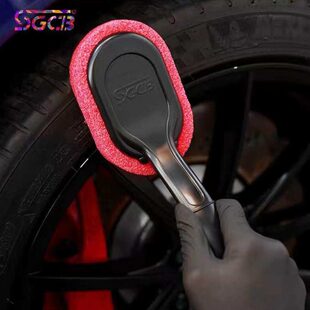 C多功能轮胎蜡车上光格包邮轮胎刷刷新油刷2刷上油上S海绵蜡BG把