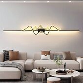 极简创意卧室床长条楼梯现代壁灯客厅头沙发背景墙新款 电视壁灯约