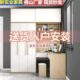 转角组合二合一家用一体衣柜带连学习加小户型书桌卧室儿童房橱架