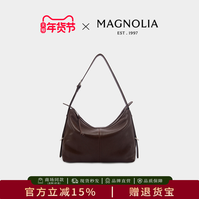 MAGNOLIAM黑色hobo包大容量
